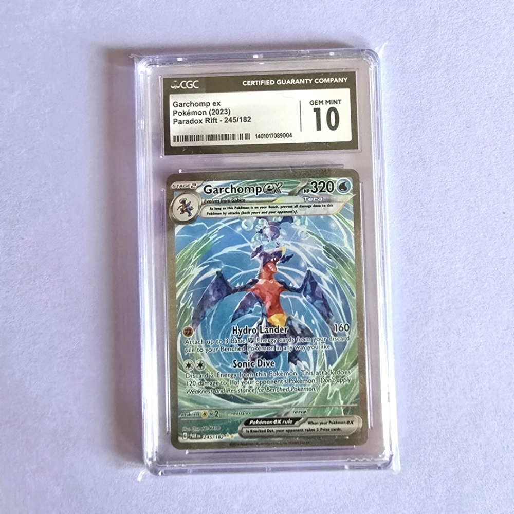 Pokémon TCG Garchomp EX CGC 10